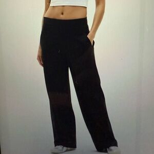 Athleta High Rise Wide Leg Pant Medium NWT
